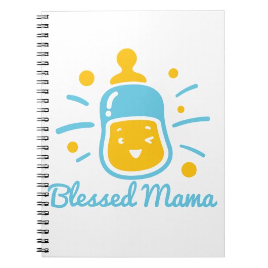 Blessed Mama Notizblock (Vorderseite)
