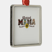 Blessed Mama Ornament Aus Metall (Rechts)