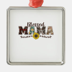 Blessed Mama Ornament Aus Metall