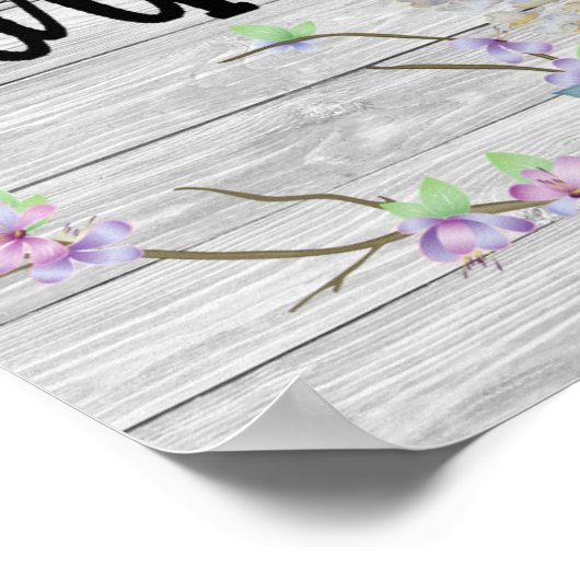 Blessed Mama Poster (Ecke)