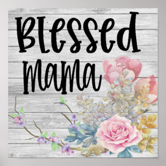 Blessed Mama Poster