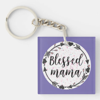 Blessed Mama Schlüsselanhänger