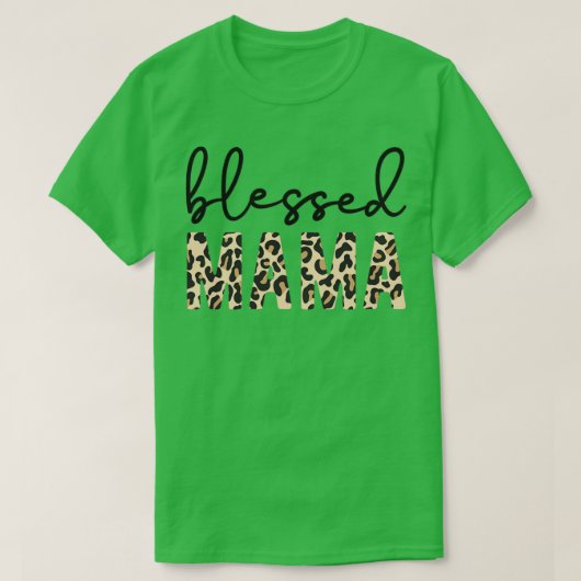 Blessed Mama T-Shirt (Design vorne)