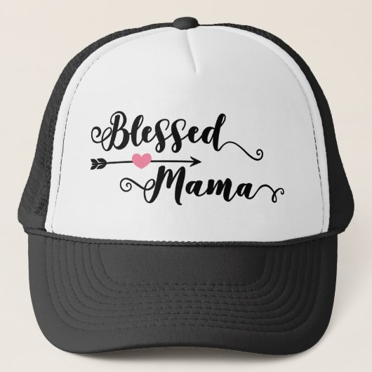 Blessed Mama Truckerkappe (Vorderseite)