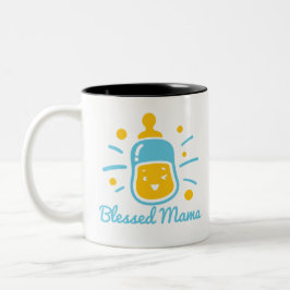 Blessed Mama Zweifarbige Tasse