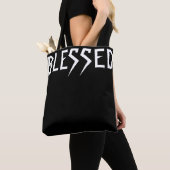 "BLESSED" mit Zitat: Geist führt mich..." Tasche (Von Nahem)