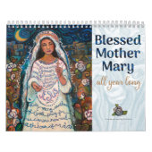 Blessed Mother Mary Calendar of Catholic images Kalender (Titelbild)