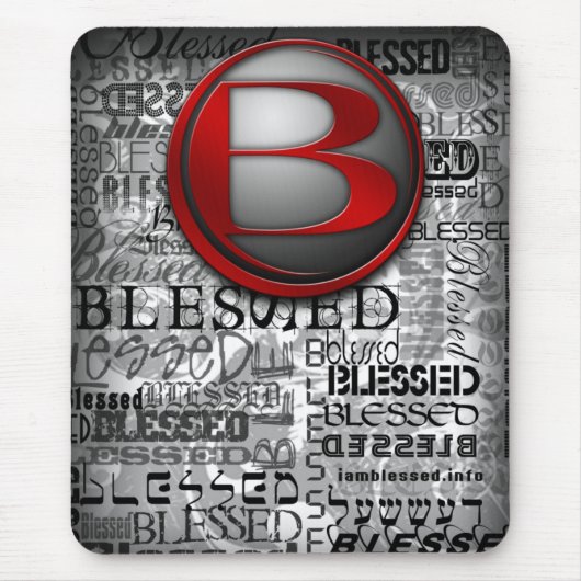 Blessed_mousepad_multi Mousepad (Vorne)