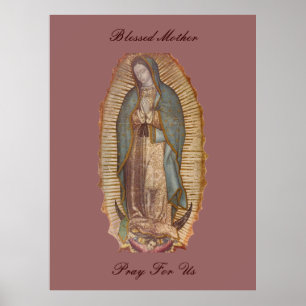 BLESSED MUTTER PRAY FÜR UNS (EXTRA LARGE 40X53) POSTER