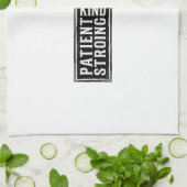 Blessed Papa Cross Christian Vintage Typography De Geschirrtuch (Gefaltet)