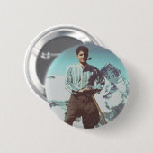 Blessed Pier Giorgio Frassati Button (Vorne & Hinten)