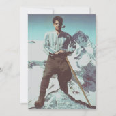 Blessed Pier Giorgio Frassati Einladung (Vorderseite)