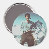 Blessed Pier Giorgio Frassati Magnet (Vorderseite/Rückseite)