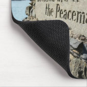 Blessed R the Peacemakers MousePad (Ecke)