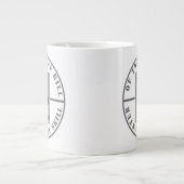 "BLESSED RECOIL" Jumbo 20oz Tasse (Vorderseite)