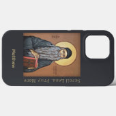 Blessed Seraphim Rose of Plantita Custom Name Case-Mate iPhone Hülle (Rückseite (Horizontal))