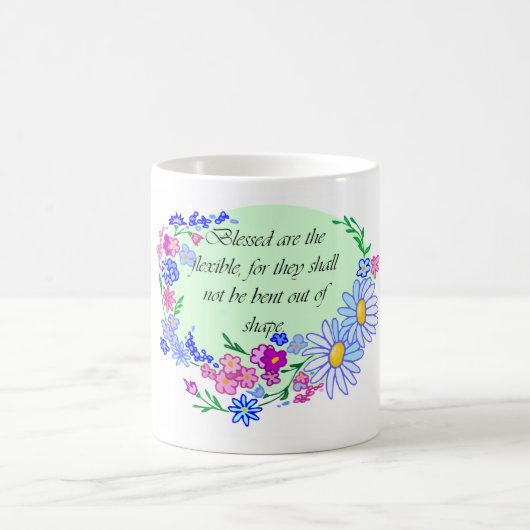 Blessed sind das flexible kaffeetasse (Mittel)
