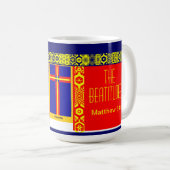"Blessed sind das reine im Herzen " Kaffeetasse (VorderseiteRechts)