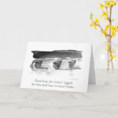 Blessed sind der" CorgiBeatitude mit kurzen Beinen Karte (Gelbe Blume)