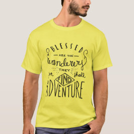Blessed sind der Wanderer-Hand beschrifteten T-Shirt