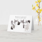 "Blessed sind die Corgi-Herzige" Beatitude-Karte Karte (Gelbe Blume)