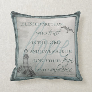 Blessed sind die, die auf den Lord Pillow Kissen