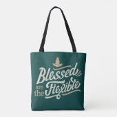 Blessed sind die flexible Taschen-Tasche Tasche (Rückseite)