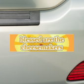 BLESSED SIND DIE KÄSEHERSTELLER-KÄSE-LIEBHABER AUTOAUFKLEBER (Auf Auto)