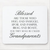 Blessed sind… Großeltern Mousepad (Vorne)