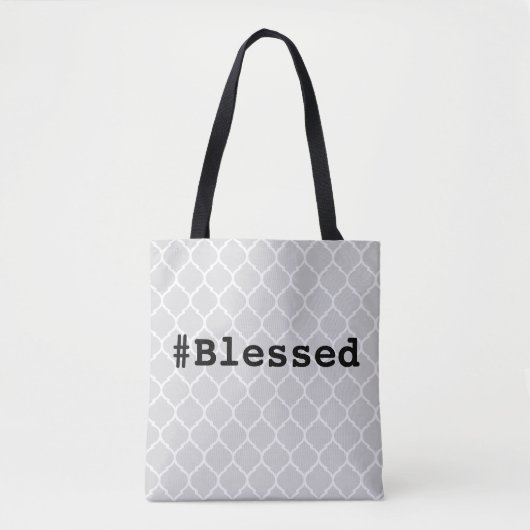 #Blessed Taschen-Tasche Tasche (Vorderseite)