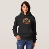 Blessed To Be Called Aunt Groovy Rainbow Mother s Hoodie (Vorne ganz)