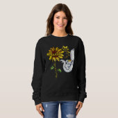 Blessed To Be Called Auntie  Elephant Sunflower Sweatshirt (Vorne ganz)