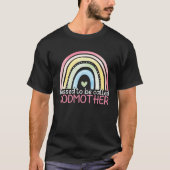 Blessed To Be Called Godmother Rainbow Happy Mothe T-Shirt (Vorderseite)