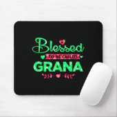 Blessed To Be Called Grana Funny Grandma Christmas Mousepad (Mit Mouse)