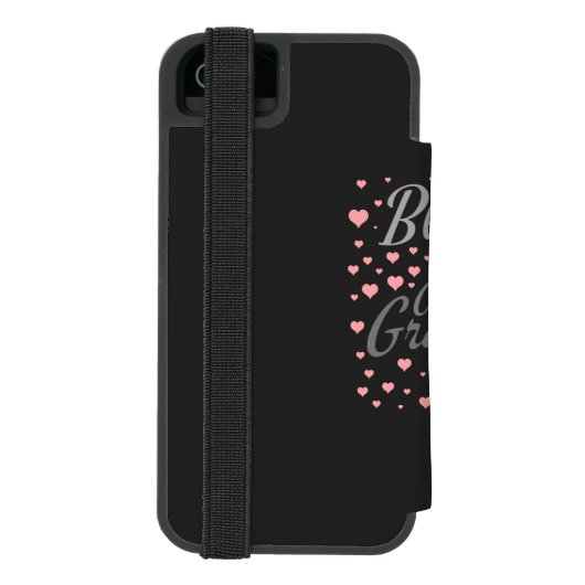 Blessed to be called grandma incipio iPhone Geldbeutel-Hülle (Folio Rückseite)