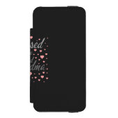 Blessed to be called grandma incipio iPhone Geldbeutel-Hülle (Folio Vorderseite)