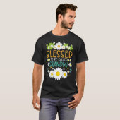 Blessed To Be Called Grandma Mothers Day Daisy Flo T-Shirt (Vorne ganz)