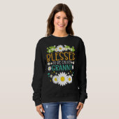 Blessed To Be Called Granny Mothers Day Daisy Flow Sweatshirt (Vorne ganz)