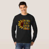 Blessed To Be Called Honey Cute Sunflower Mothers  T-Shirt (Vorne ganz)