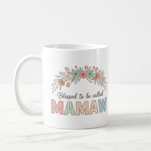 Blessed to be called Mamaw Kaffeetasse (Links)
