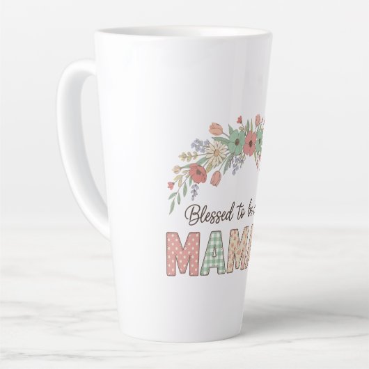 Blessed to be called Mamaw Milchtasse (Linke Ecke)