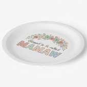 Blessed to be called Mamaw Pappteller (Schrägansicht)