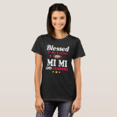 Blessed To Be Called MiMi and Grandma  Mother s Da T-Shirt (Vorne ganz)