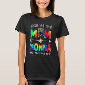 Blessed To Be Called Mom And Nonna Mother's Day T-Shirt (Vorderseite)