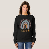 Blessed To Be Called Nannie Rainbow Leopard Cute M Sweatshirt (Vorne ganz)