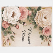 Blessed to have you  fleecedecke (Vorderseite (Horizontal))