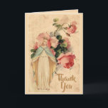 Blessed Virgin Mary Floral Customizable Dankeskarte<br><div class="desc">Beautiful floral image with the Blessed Virgin Mary.
Text may be customized for any occasion!</div>