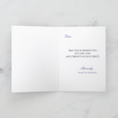 Blessed Virgin Mary Sympathy Karte (Innenseite)