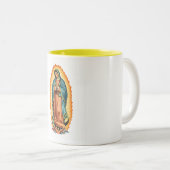 Blessed Virgin of Guadalupe Coffee Mug Zweifarbige Tasse (VorderseiteRechts)