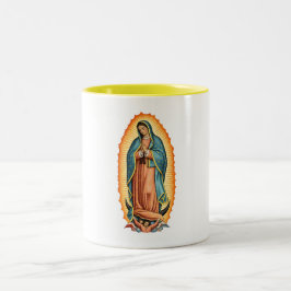 Blessed Virgin of Guadalupe Coffee Mug Zweifarbige Tasse